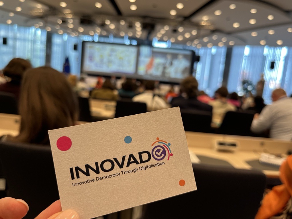 innovade card at the event